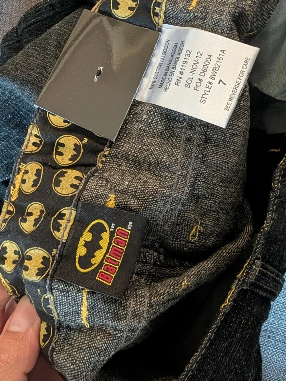 Vintage 2000 Batman Boy's Jeans Size 7